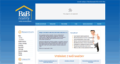 Desktop Screenshot of bb-reality.cz