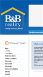 Mobile Screenshot of bb-reality.cz